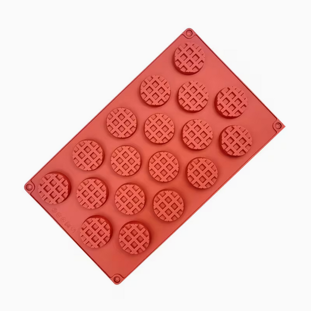 Форма силиконовая для маленьких вафель (SAM-285168)