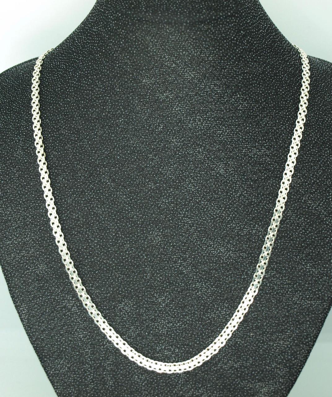 Цепочка из серебра проба 925 50 см (Б060) - фото 2 Цепочка из серебра проба 925 50 см (Б060) - фото 2