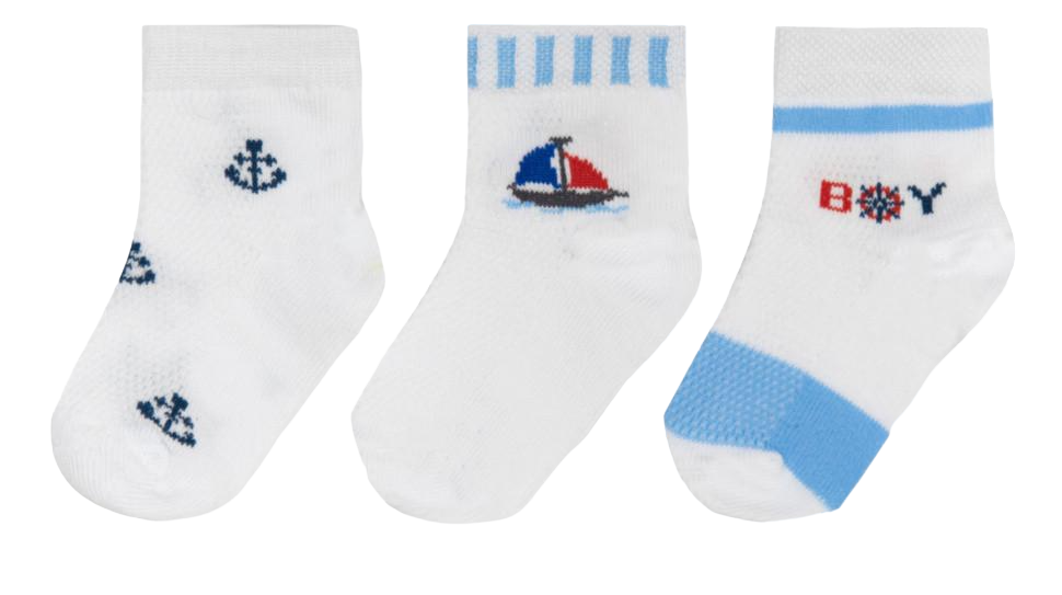 Носки детские хлопковые демисезонные для мальчика Gabbi NSM-430 р. 8-10 6 пар (90430)