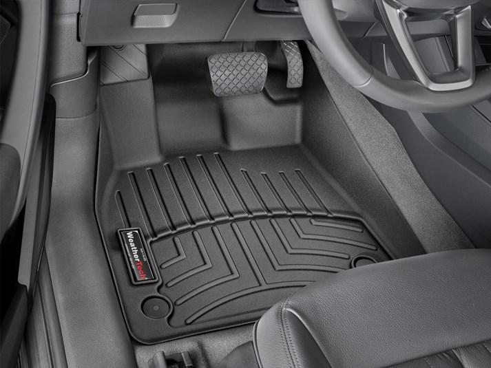 Коврики автомобильные передние лайнеры WeatherTech 4411461 Audi Q5/SQ5 2018 Черный (1185135492)