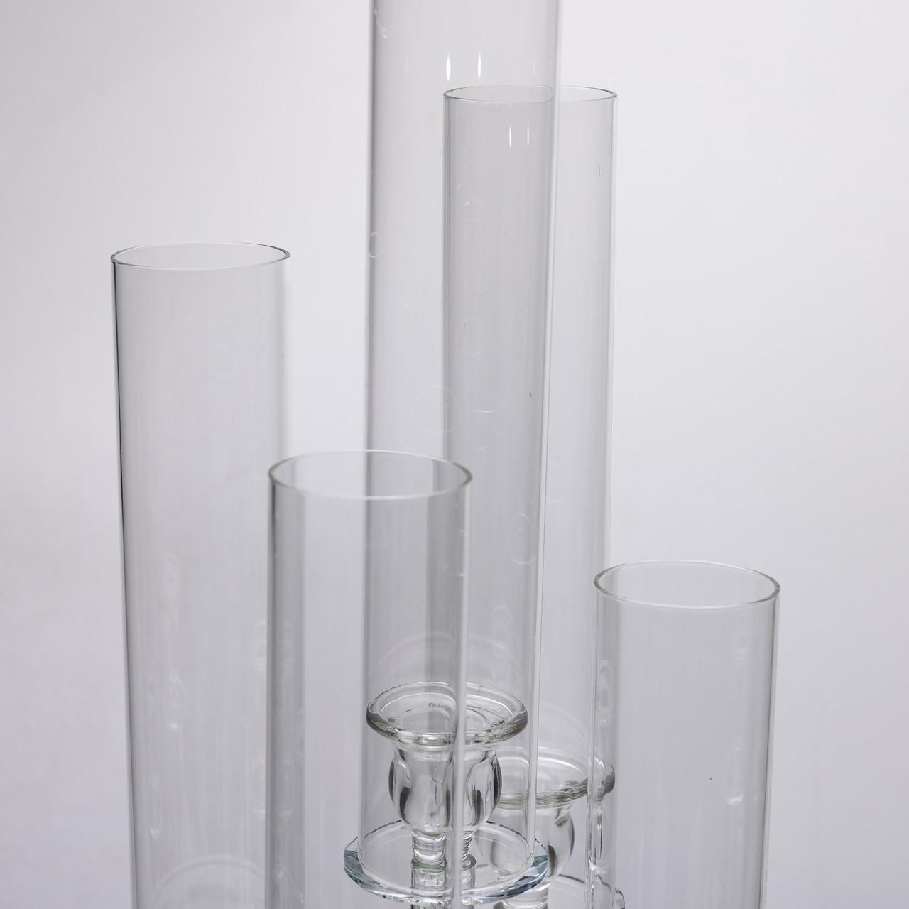 Подсвечник декоративный на 5 свечей стеклянный h 72,5 см (HP-4-64) - фото 3 Подсвечник декоративный на 5 свечей стеклянный h 72,5 см (HP-4-64) - фото 3