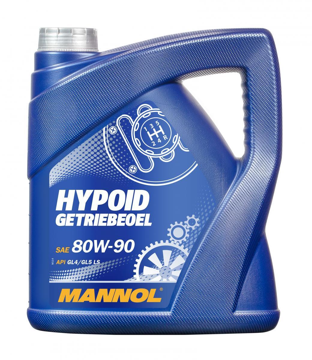 Трансмісійна олія Mannol 8106 HYPOID GETRIEBEOEL 80W-90 GL-4/GL-5 LS 4 л (MN8106-4) - фото 1