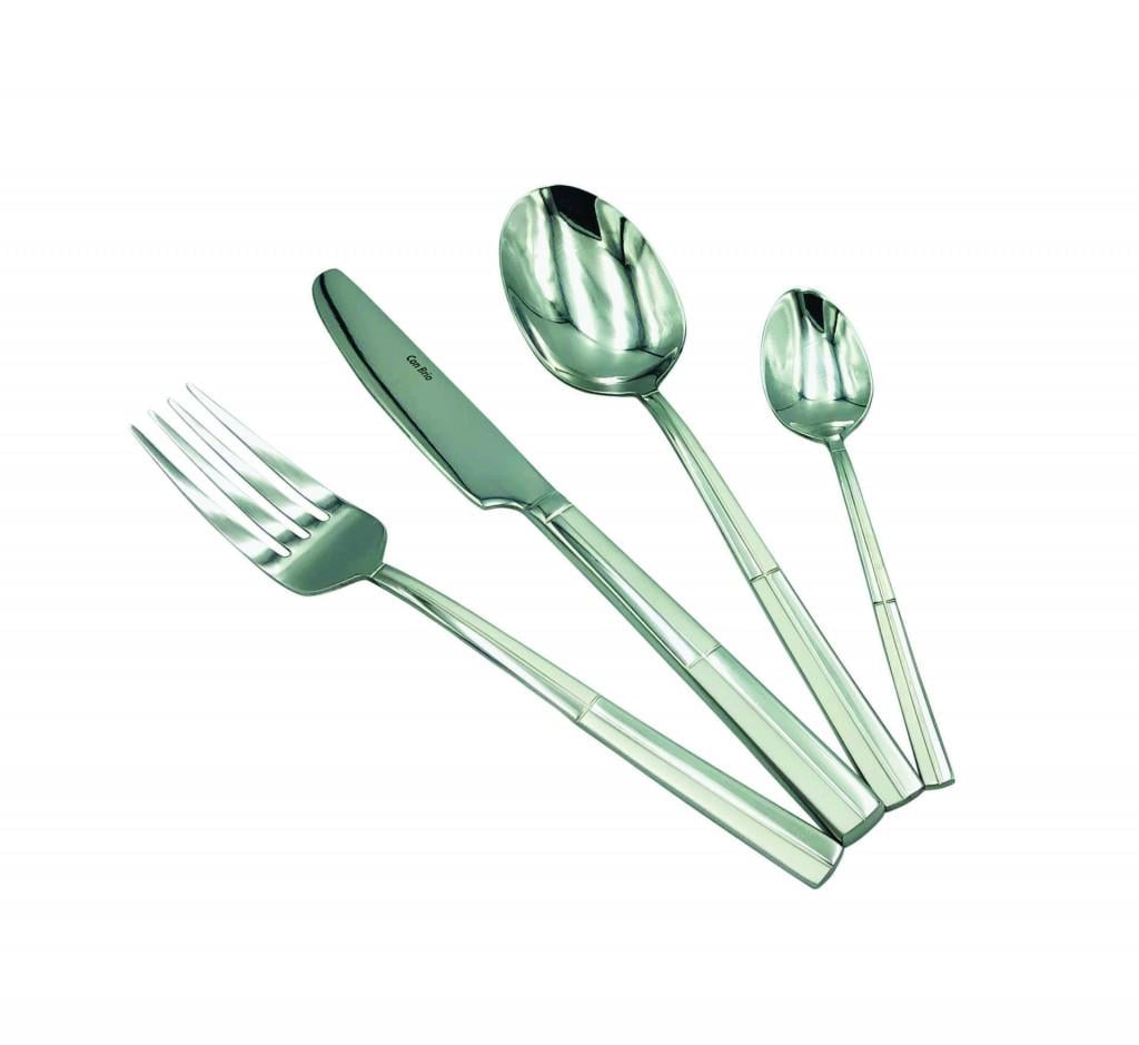 Набір столових приборів Con Brio 24 пр. Напівматовий (3909CB)