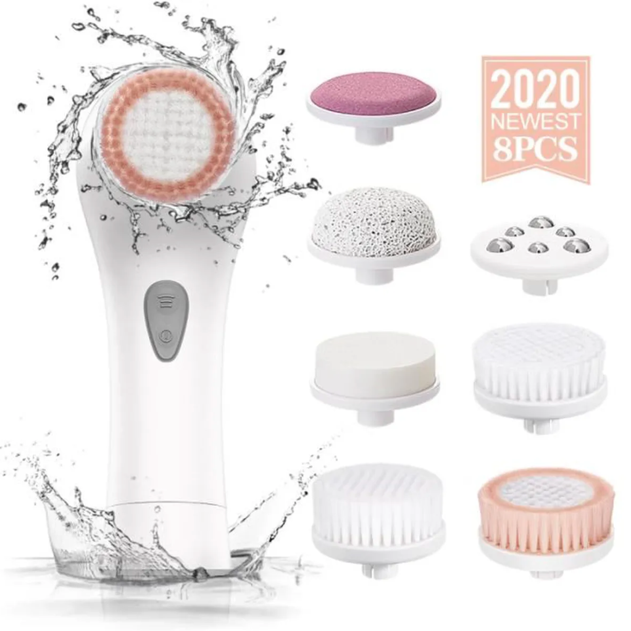 Щітка для очищення обличчя Etereauty 7в1 акумуляторна - фото 3