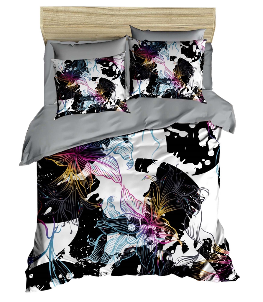 Комплект постельного белья Lighthouse Ranforce 3D Exotic 200х220 см/50x70 см 4 шт.