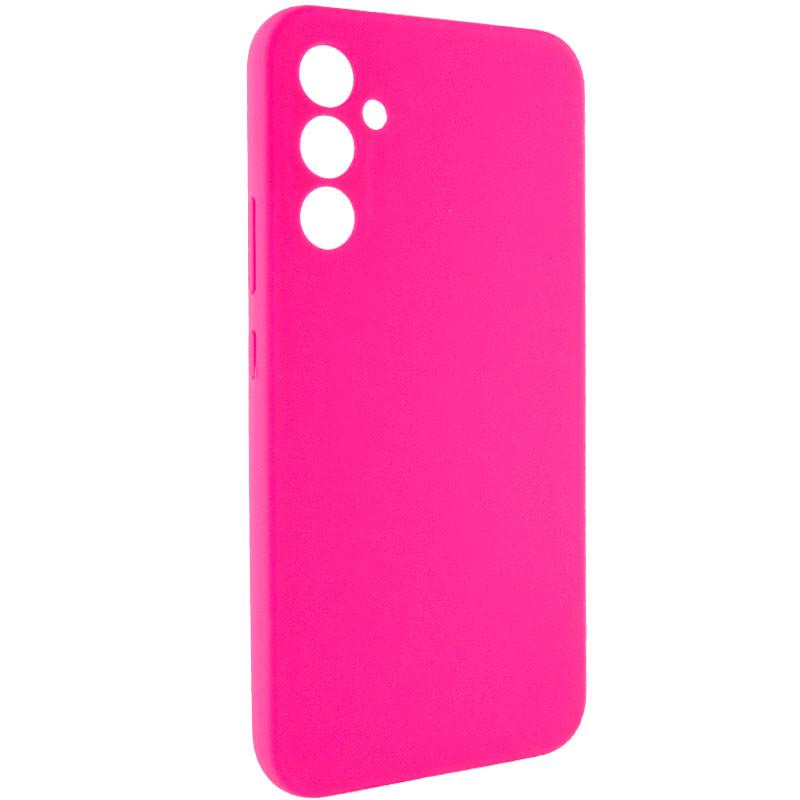 Противоударный Чехол Silicone Cover Lakshmi Full Camera (AAA) для Samsung Galaxy A54 5G Розовый / Barbie pink - фото 2