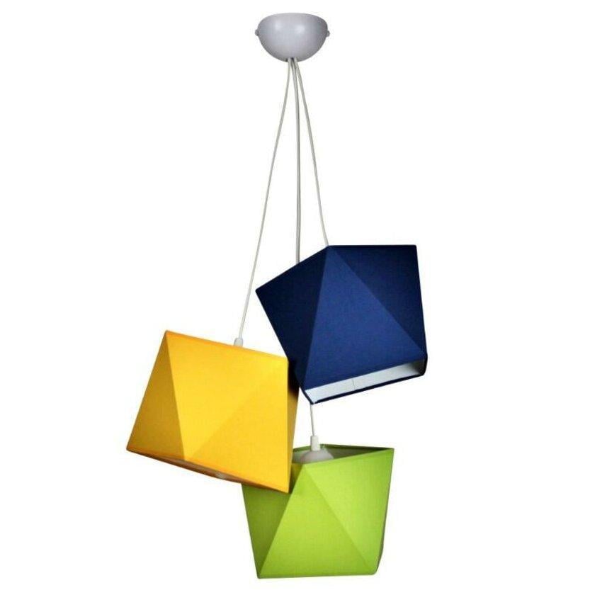 Люстра Sirius на три плафона под лампы Е27 Разноцветный (8915-3С)