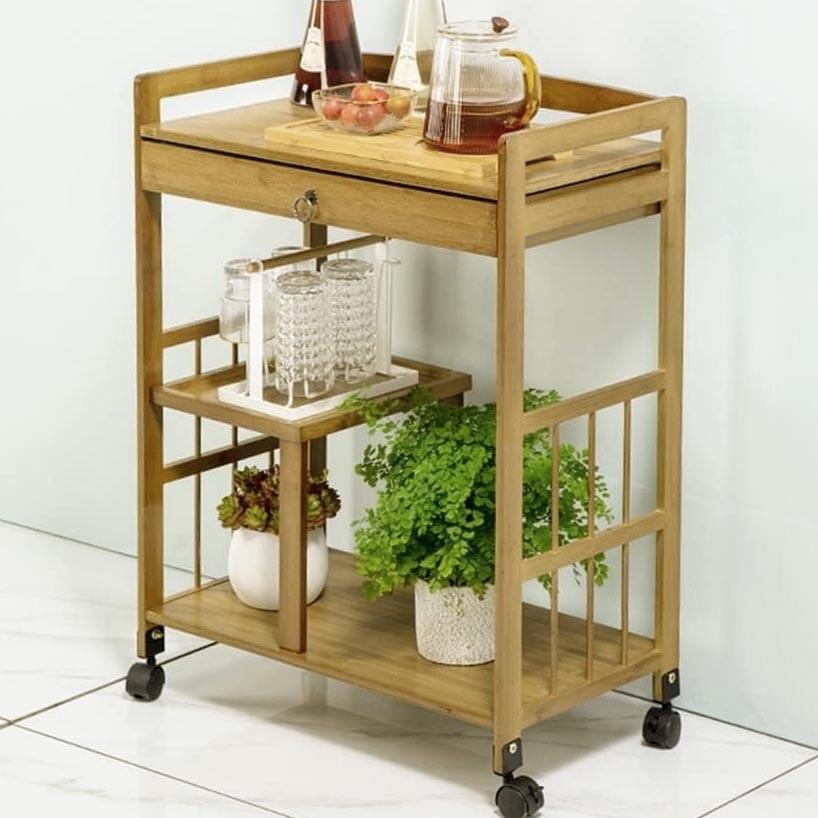 Столик сервірувальний з дерева Свенборг Сієна (ЭТК-001205)