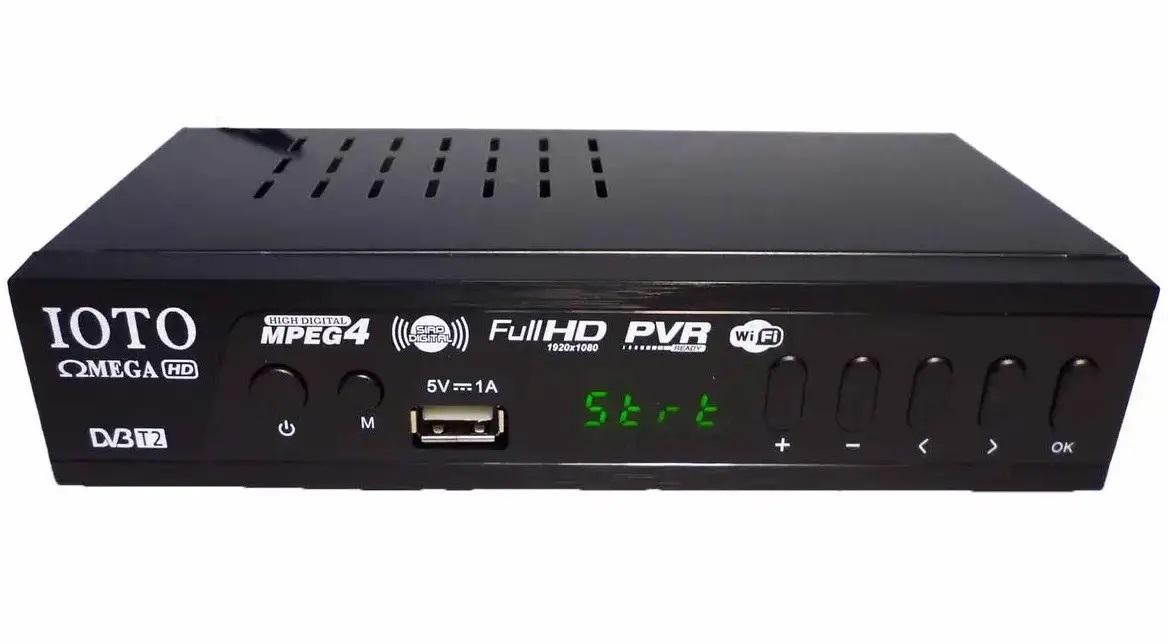 Приставка цифровая для телевизора IOTO 2558 DVB-T2 Wi-Fi IPTV HDMI USB тюнер с дистанционным пультом (2086614270) - фото 2