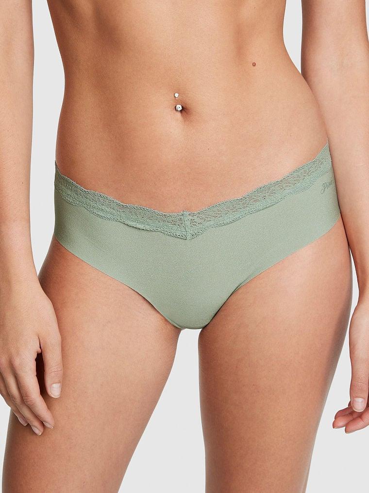 Трусики жіночі Victoria's Secret No-Show Cheeky XL Оливковий (2094714114)