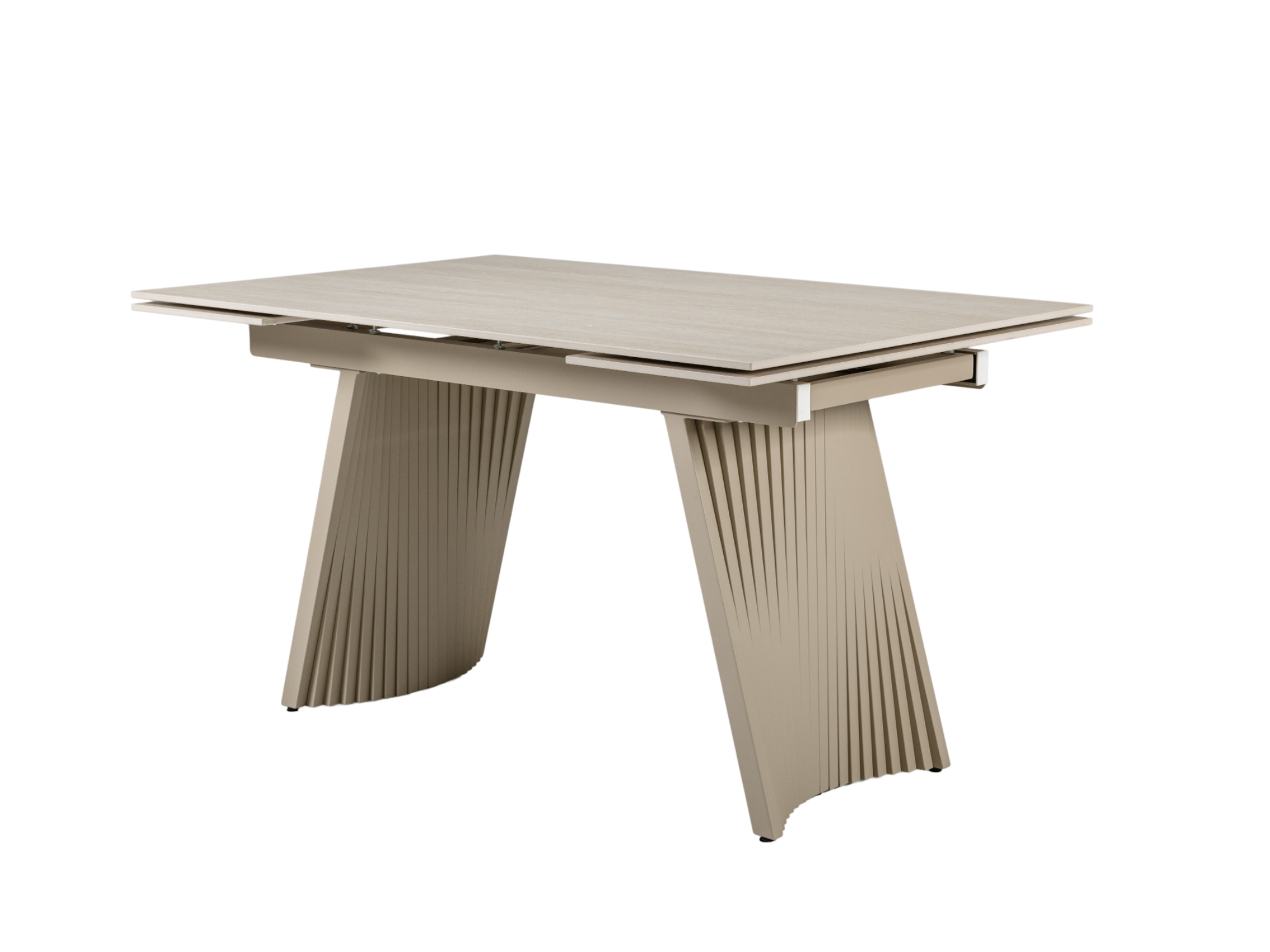 Стіл обідній розсувний Vetro Mebel Олімпія 1400- 2100x900x760 мм Крема марфіль/Бежевий (TМL-985) - фото 1 Стіл обідній розсувний Vetro Mebel Олімпія 1400- 2100x900x760 мм Крема марфіль/Бежевий (TМL-985) - фото 1