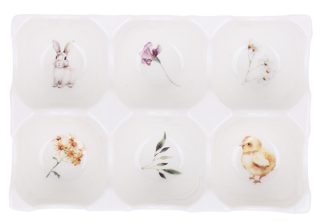 Подставка для яиц Bona Di Весенняя история 6 шт. (K098)