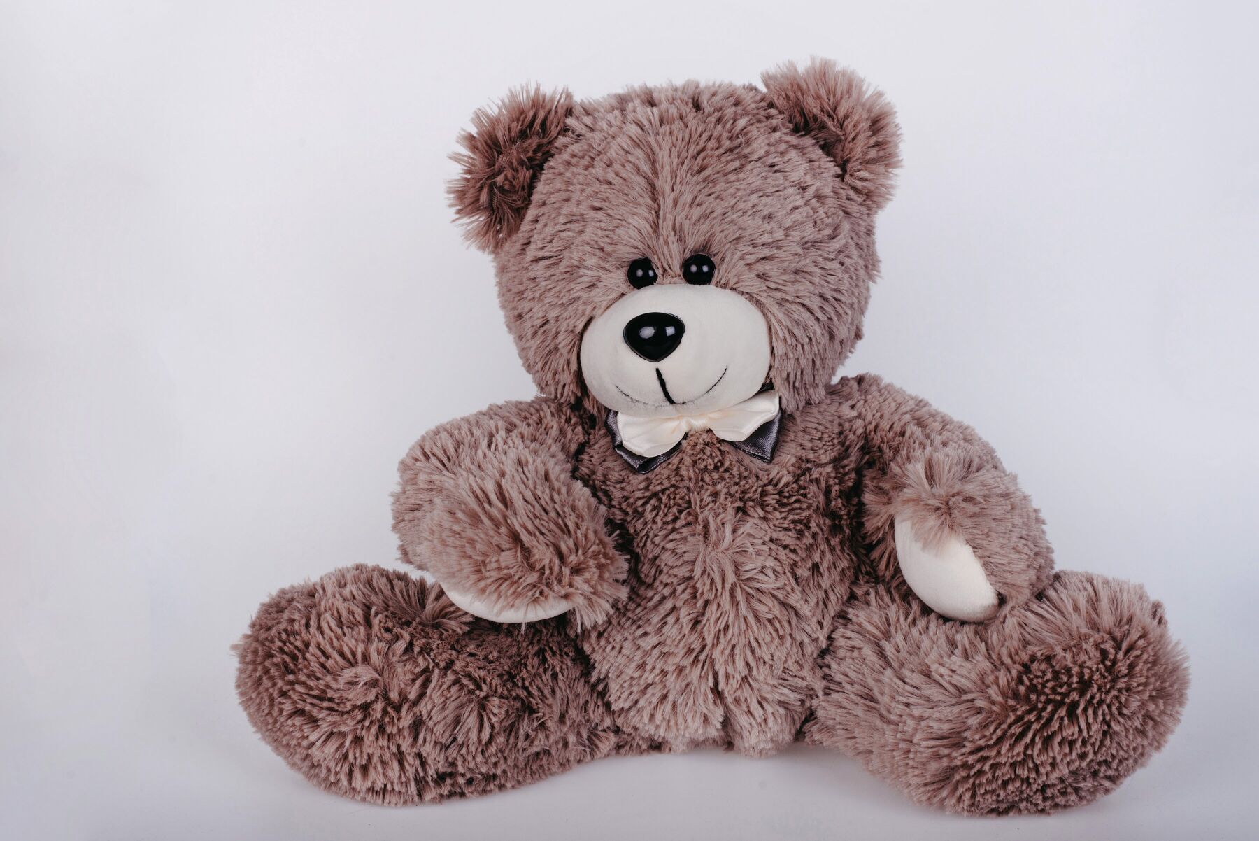 Мишка плюшевый Yarokuz Рональд 35 см Капучино