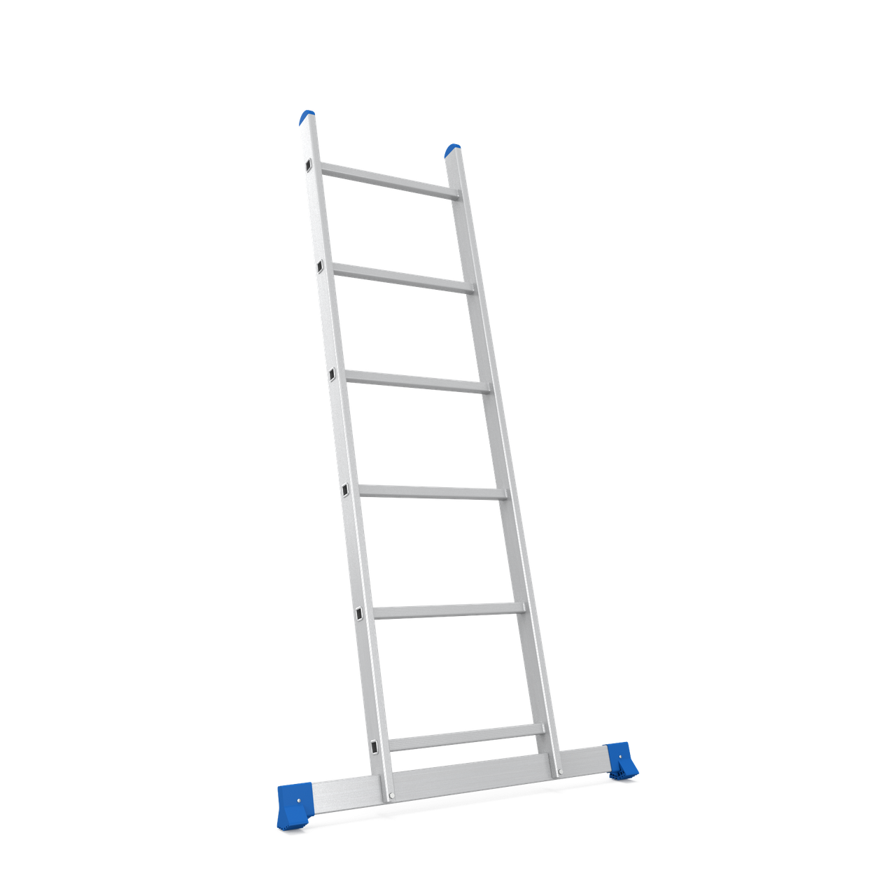 Драбина алюмінієва односекційна Меткас 1х6 1,69 м (3DPanda-1H602006) - фото 1 Драбина алюмінієва односекційна Меткас 1х6 1,69 м (3DPanda-1H602006) - фото 1