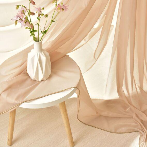 Тюль вуаль IDEIA Silk V-A26 3,0 м однотонна Латте (2200004134772)