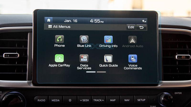 Захисне скло Pixsel гібридне матове на монітор Hyundai VENUE 9,6“ 2020-2022