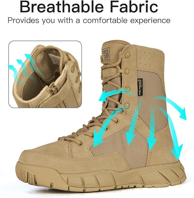 Берці пустельні FREE SOLDIER р. 41 - фото 4 Берці пустельні FREE SOLDIER р. 41 - фото 4