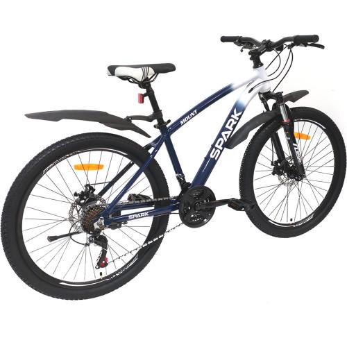 Велосипед Spark MOUNT колеса 26"/алюминиевая рама 15" Бело-синий (26351989) - фото 4 Велосипед Spark MOUNT колеса 26"/алюминиевая рама 15" Бело-синий (26351989) - фото 4