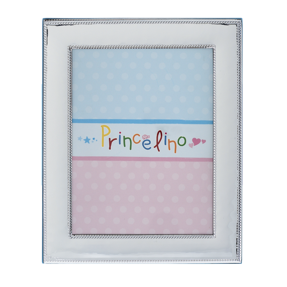 Дитяча фоторамка Prince Silvero 10х15 см для дівчинки срібна