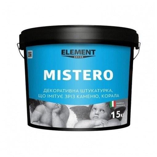 Штукатурка для відтворення античності декоративна известковая Element Decor Mistero база для внутрішніх робіт 15 кг Білий (1821668554)