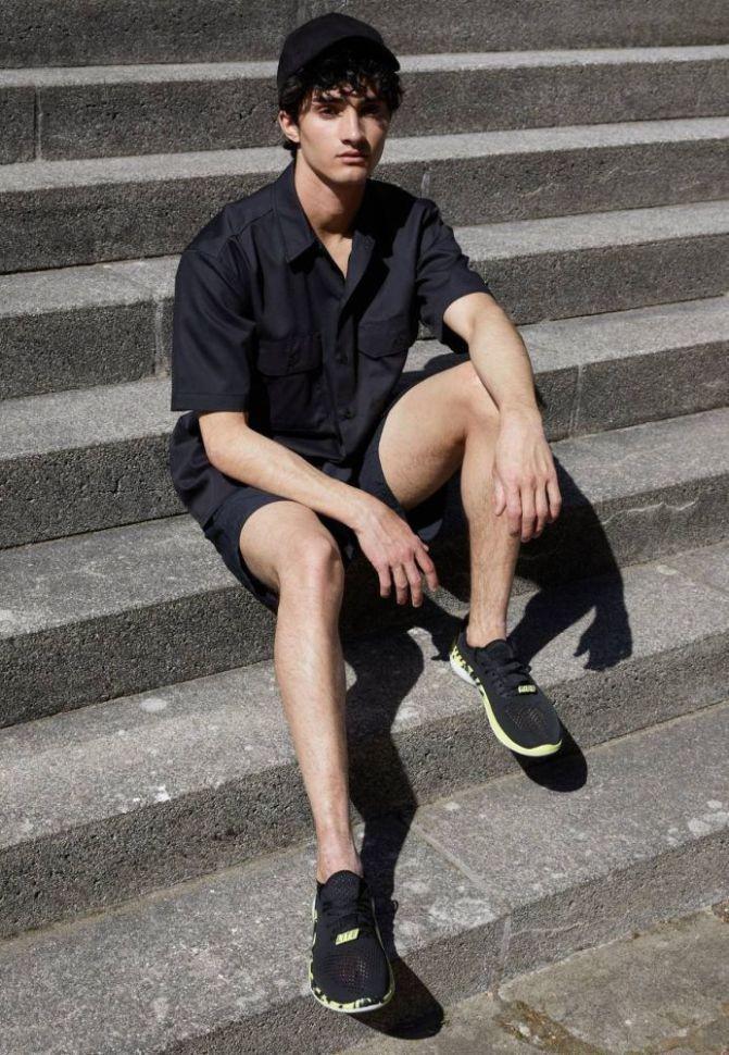 Кросівки чоловічі Crocs Literide 360 Pacer Marblet р. 43-44 Чорний (9658) - фото 2