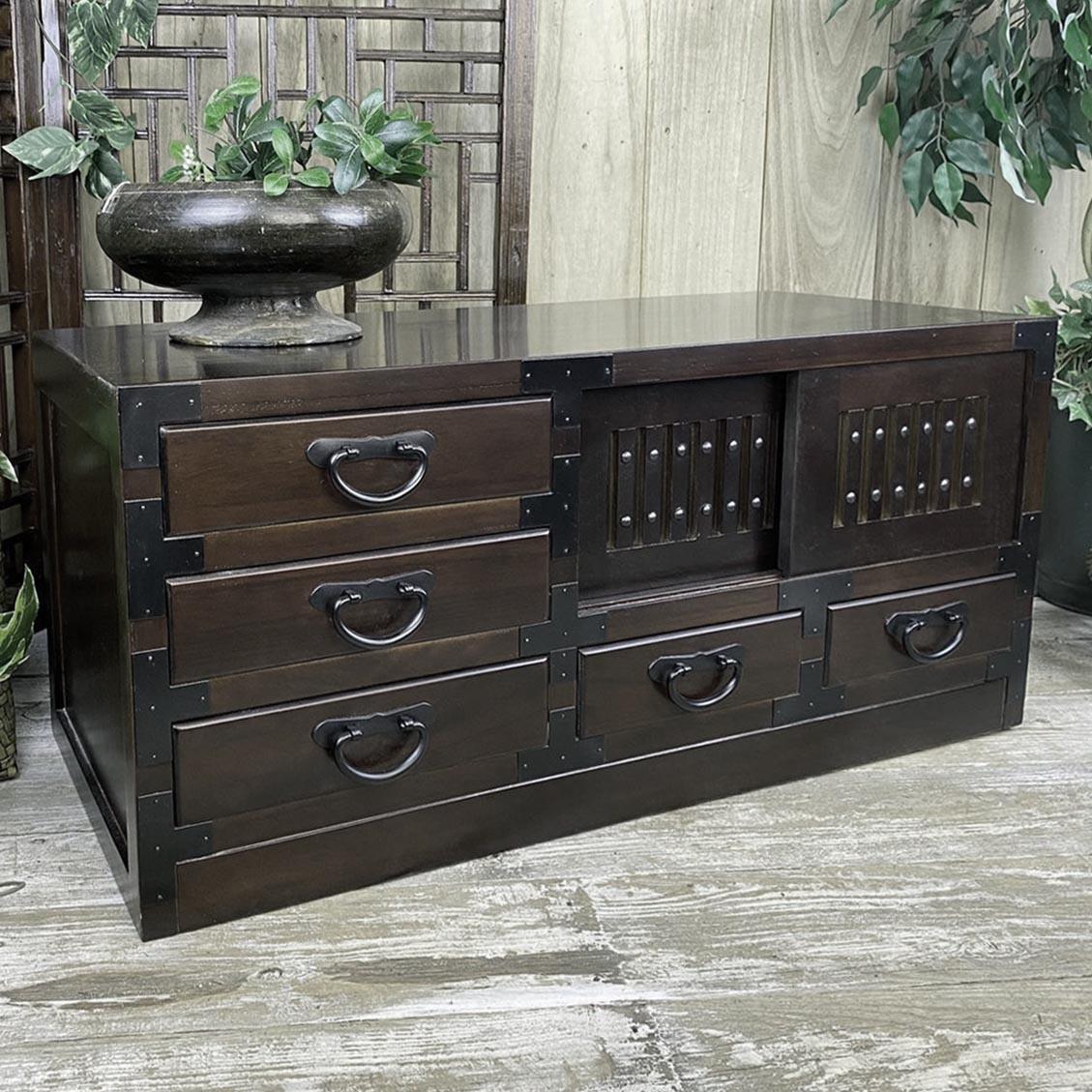 Комод тансу з дерева Геніста Мокко (КТУ-006810) Комод тансу з дерева Геніста Мокко (КТУ-006810)