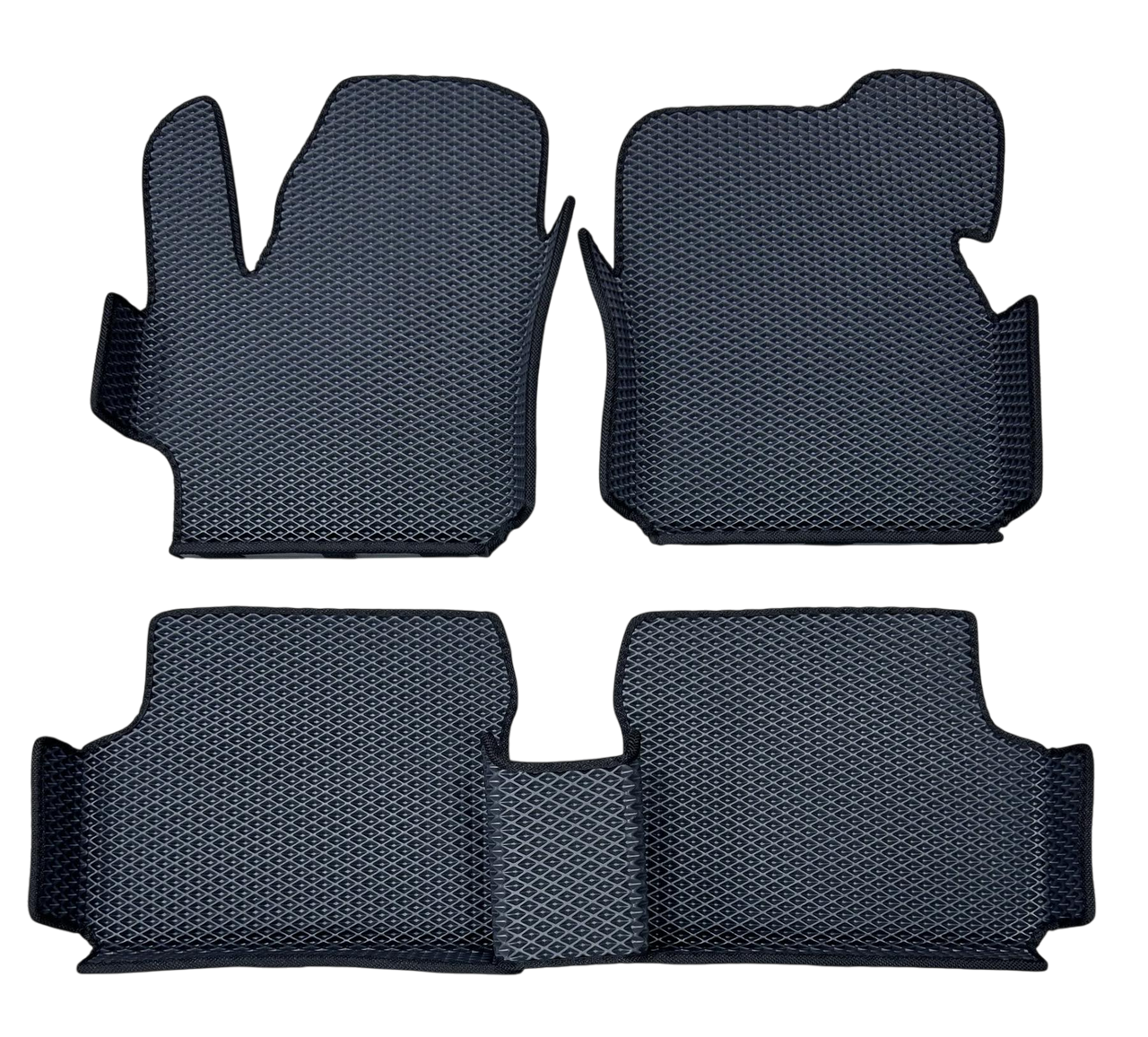 Коврики EVA с бортиками в салон для Mazda 3 2003-2009 гг. Черный (1984984189)