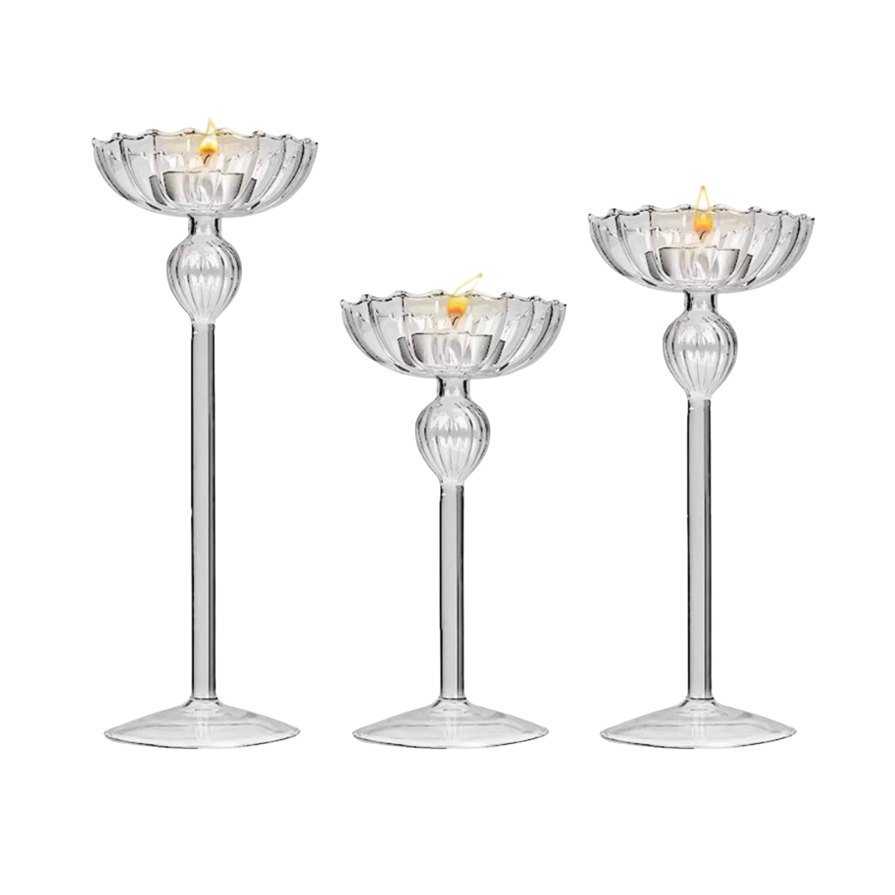 Набор подсвечников Сияние хрусталя (33830046)