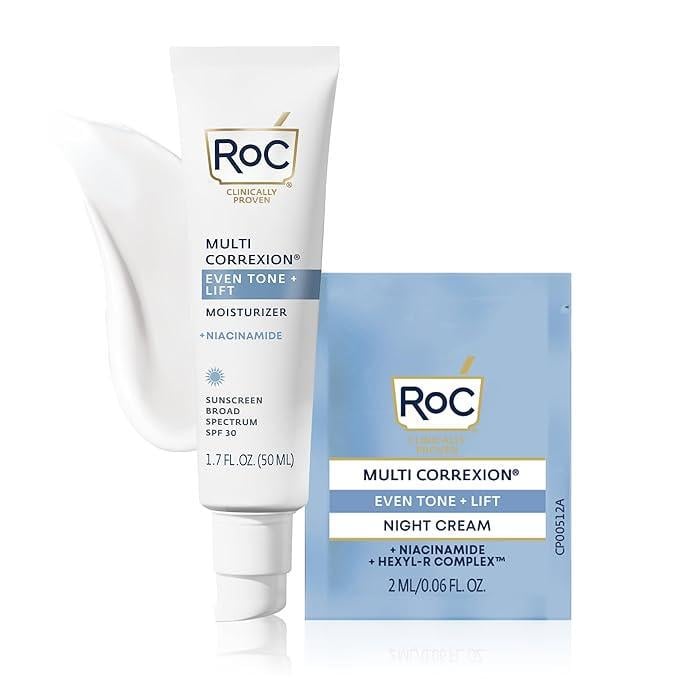 Крем для обличчя зволожуючий ROC проти старіння SPF 30 та олією ши