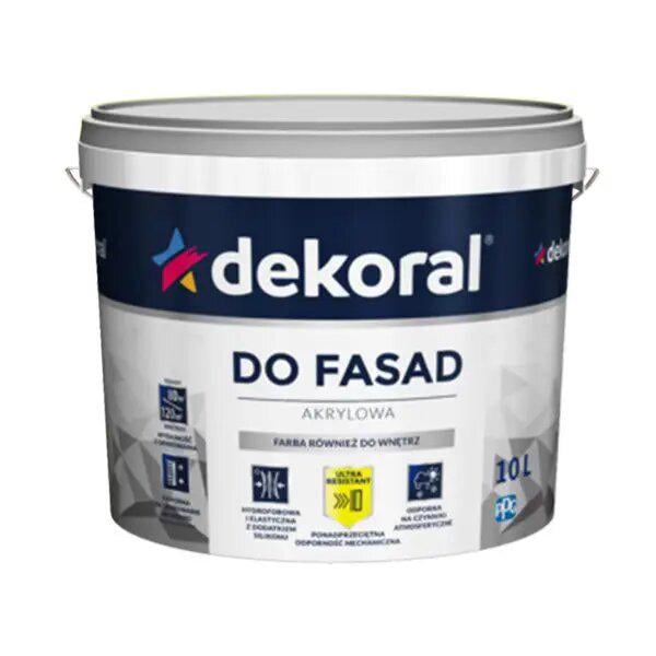 Фасадная краска Dekoral Polinit 10 л. Фасадная краска Dekoral Polinit 10 л.