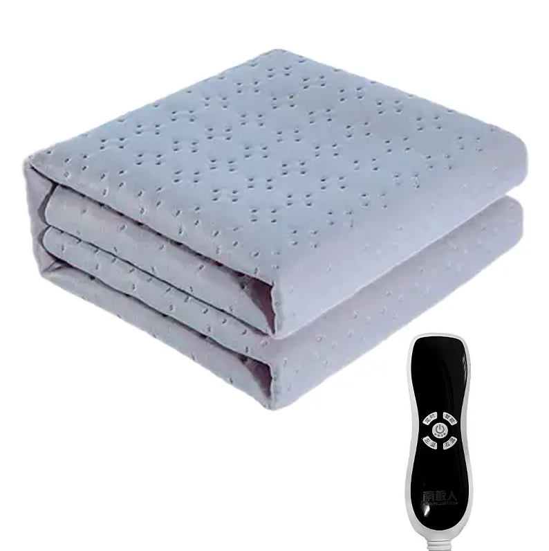 Электропростынь-плед с подогревом STT от сети 220V 180x200 см Gray (9722952)