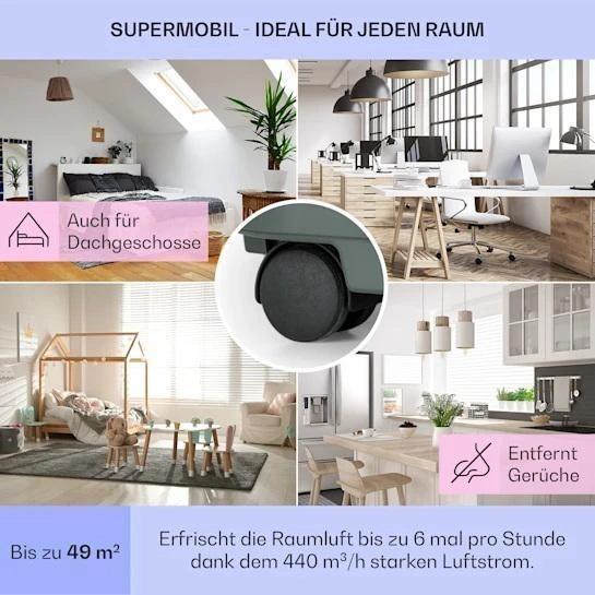 Кондиционер мобильный KLARSTEIN Kraftwerk Smart 10K (10034667) - фото 6