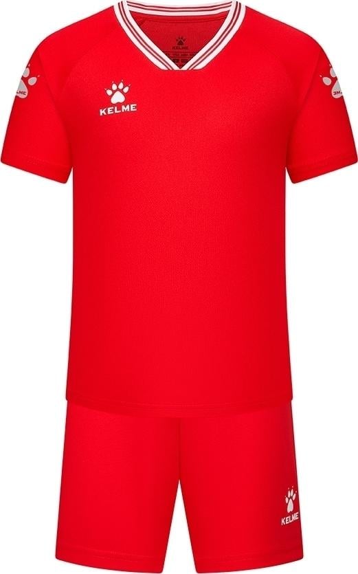 Комплект футбольной формы детский KELME FARO 160 см Красный (8451ZB3246.9600)