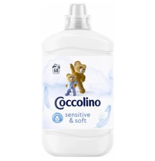 Кондиціонер для білизни Coccolino Sensitive & Soft 1,7 л 68 прань (25878769)
