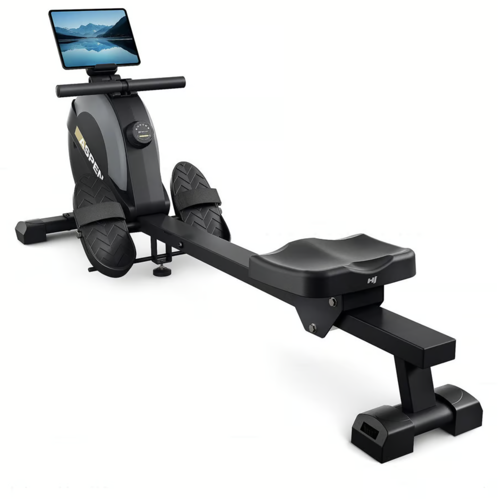 Гребний тренажер Hop-Sport HS-080R Aspen магнітний Чорно-золотистий (4904) - фото 17 Гребний тренажер Hop-Sport HS-080R Aspen магнітний Чорно-золотистий (4904) - фото 17