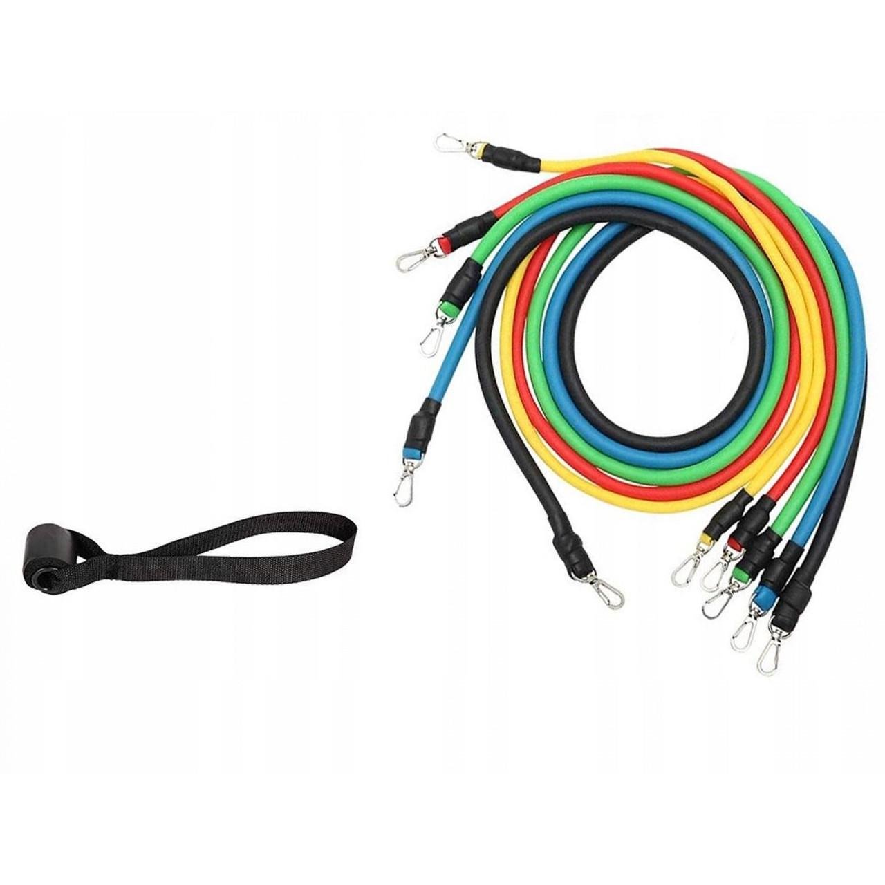 Набір трубчастих еспандерів 4FIZJO 4FJ0245 5 шт. 5-14 кг