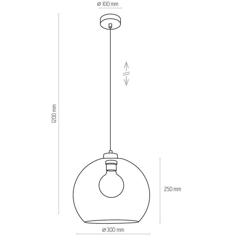 Люстра TK-Lighting Cubus 1 GO/TR 2742 - фото 2