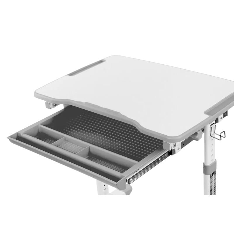 Парта дитяча Bambi та стілець із регулюванням висоти Сірий (M 4428-11) - фото 3