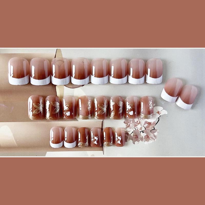 Накладные ногти с клеем Bananahall LK13472 24 шт. Бежевый (A9968) - фото 4 Накладные ногти с клеем Bananahall LK13472 24 шт. Бежевый (A9968) - фото 4