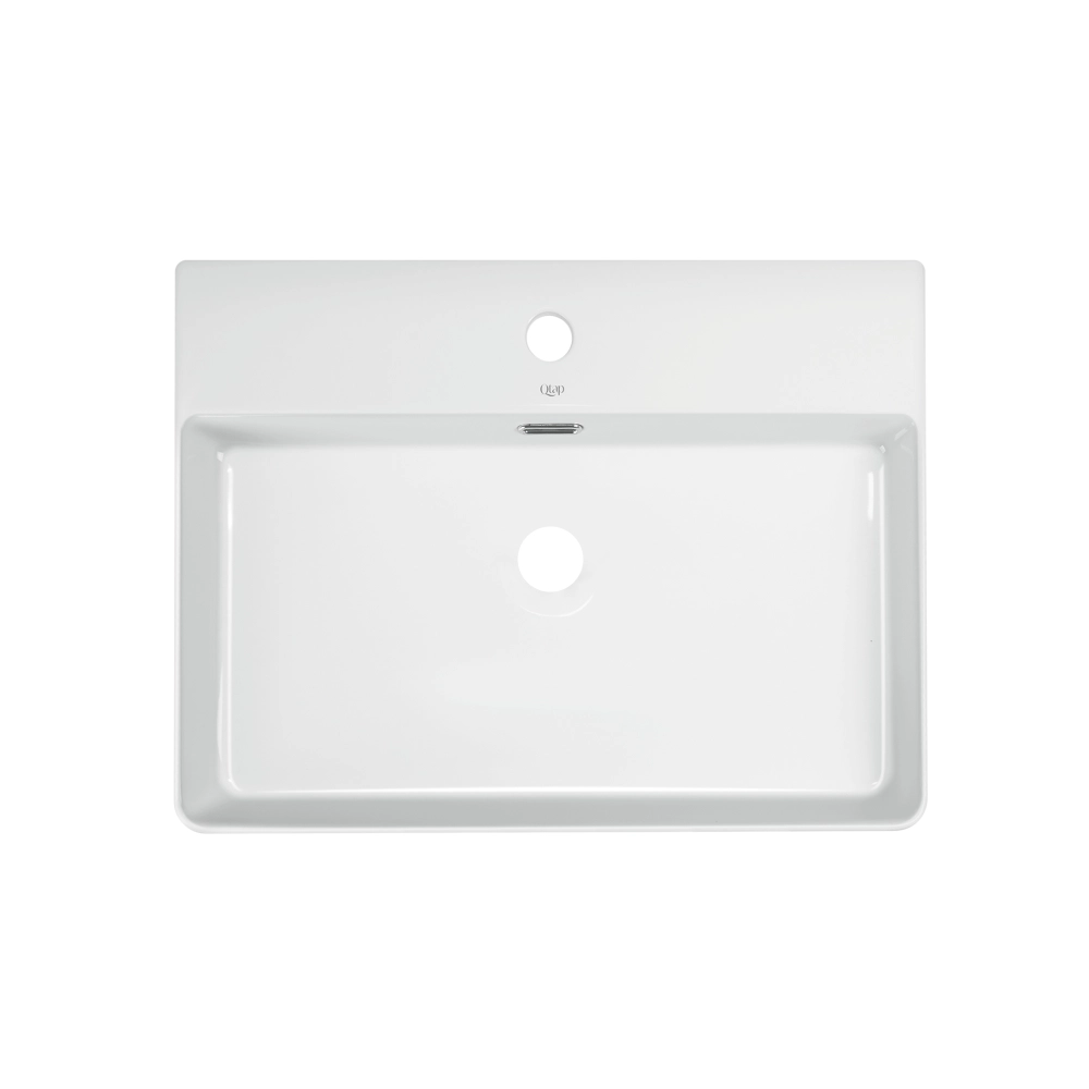 Раковина подвесная Qtap Nando LT QT12116146W прямоугольная 600х420 мм Белый (SD00052917)