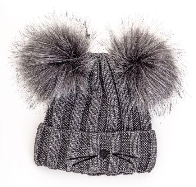 Шапка детская для мальчиков Микки D875 флис 46-50 см Асфальтовый