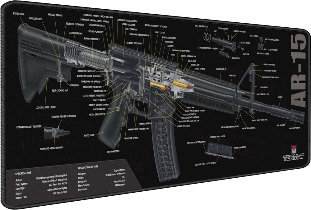 Коврик для мышки SHLab AR-15 70х30 см (30926)