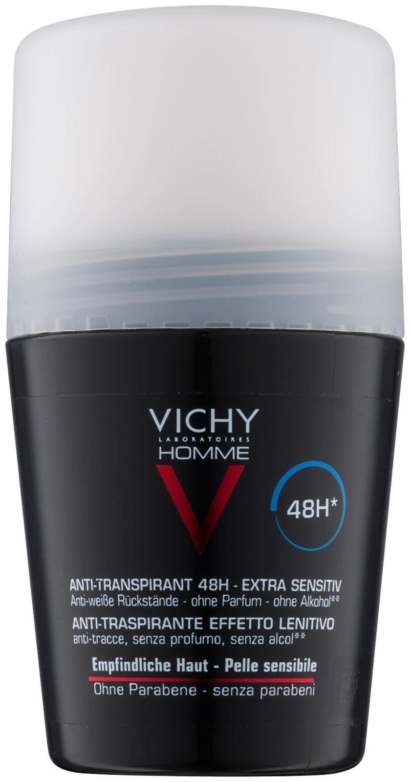 Дезодорант-антиперспирант для мужчин Vichy Homme Anti-Perspirant шариковый 48 H (1482688355)