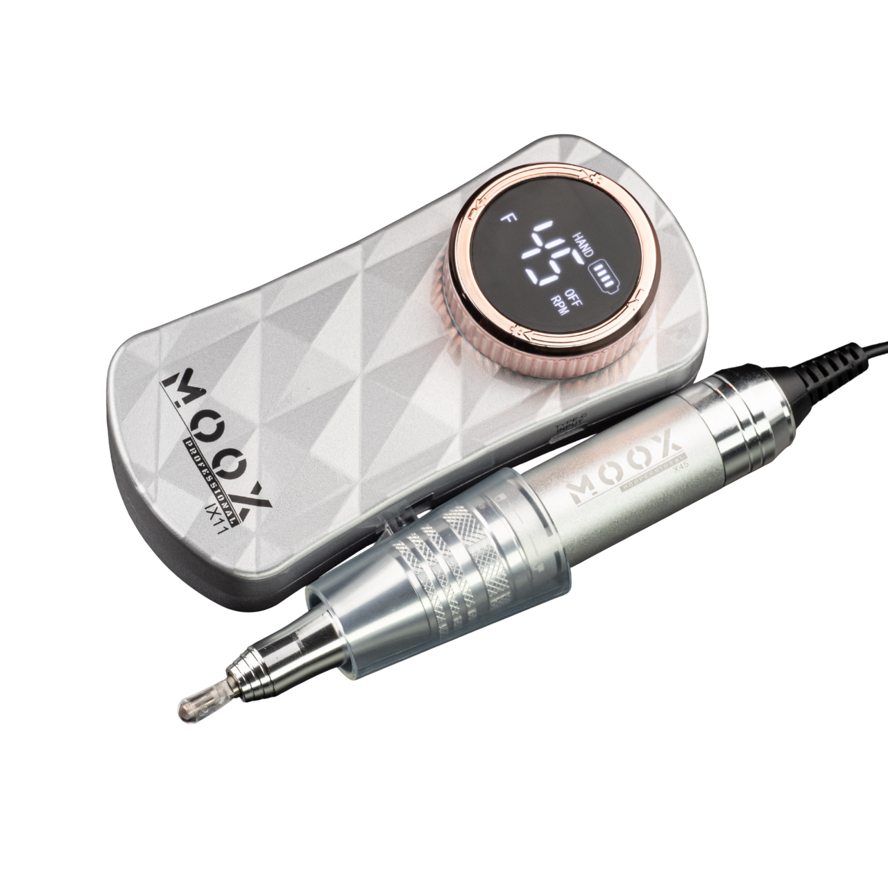 Фрезер Мокс IX11 2000mAh на 35 Вт 45000 об/мин Gray Фрезер Мокс IX11 2000mAh на 35 Вт 45000 об/мин Gray