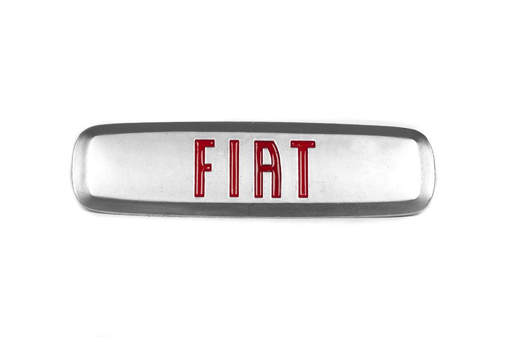 Шильдик для ковриков Digital Designs для Fiat алюминий 1 шт. Серый (125972)