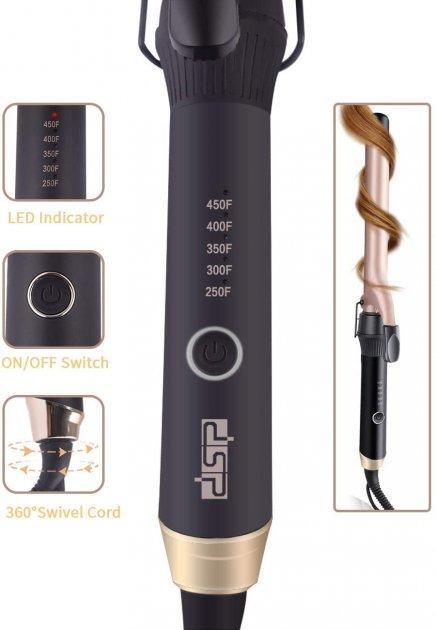 Плойка афрокудри для завивки волосся DSP 20106 кераміка 19 мм - фото 3 Плойка афрокудри для завивки волосся DSP 20106 кераміка 19 мм - фото 3