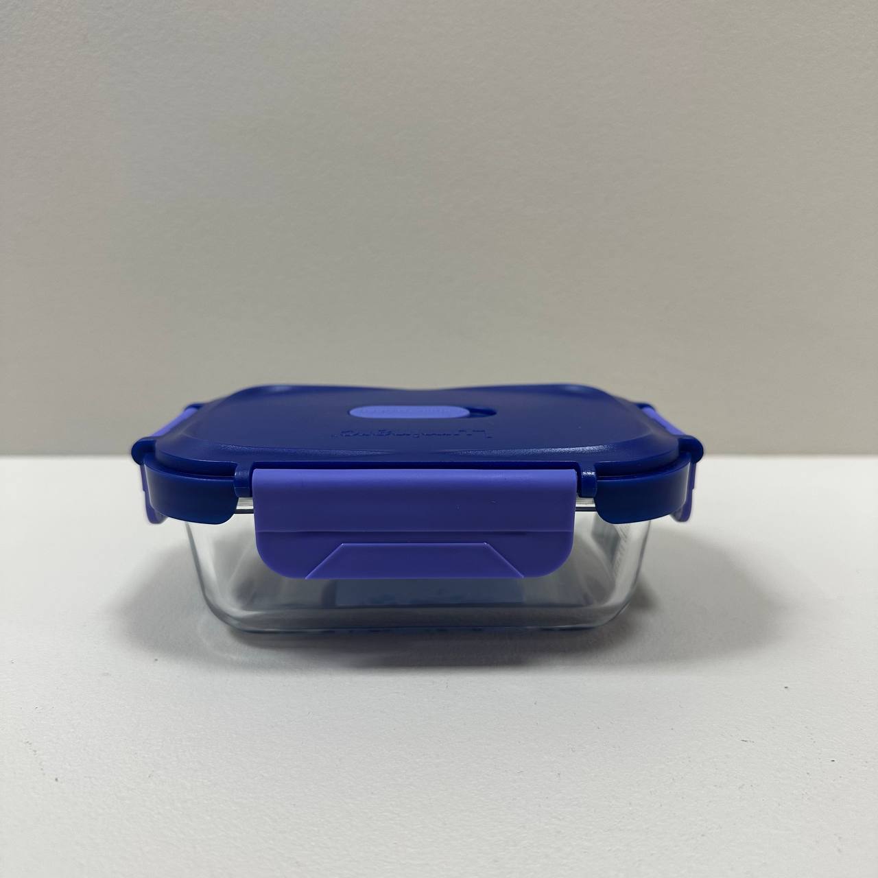 Пищевый контейнер Luminarc Click Clack X0088 стеклянный с пластиковой крышкой 370 мл Синий (23737) - фото 2 Пищевый контейнер Luminarc Click Clack X0088 стеклянный с пластиковой крышкой 370 мл Синий (23737) - фото 2