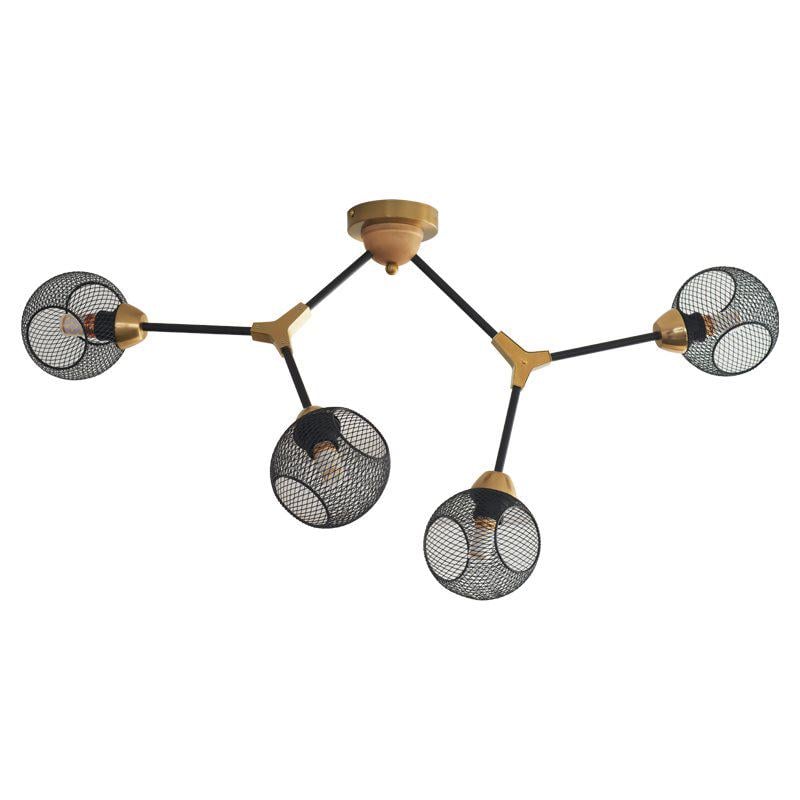 Люстра декоративна GLX-22065-4 на 4 плафони (000041789)