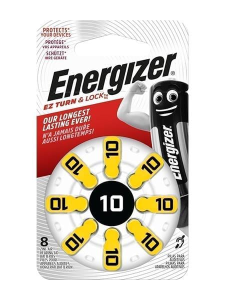 Батарейки для слухового апарату Energizer Zinc Air 10 8 шт.