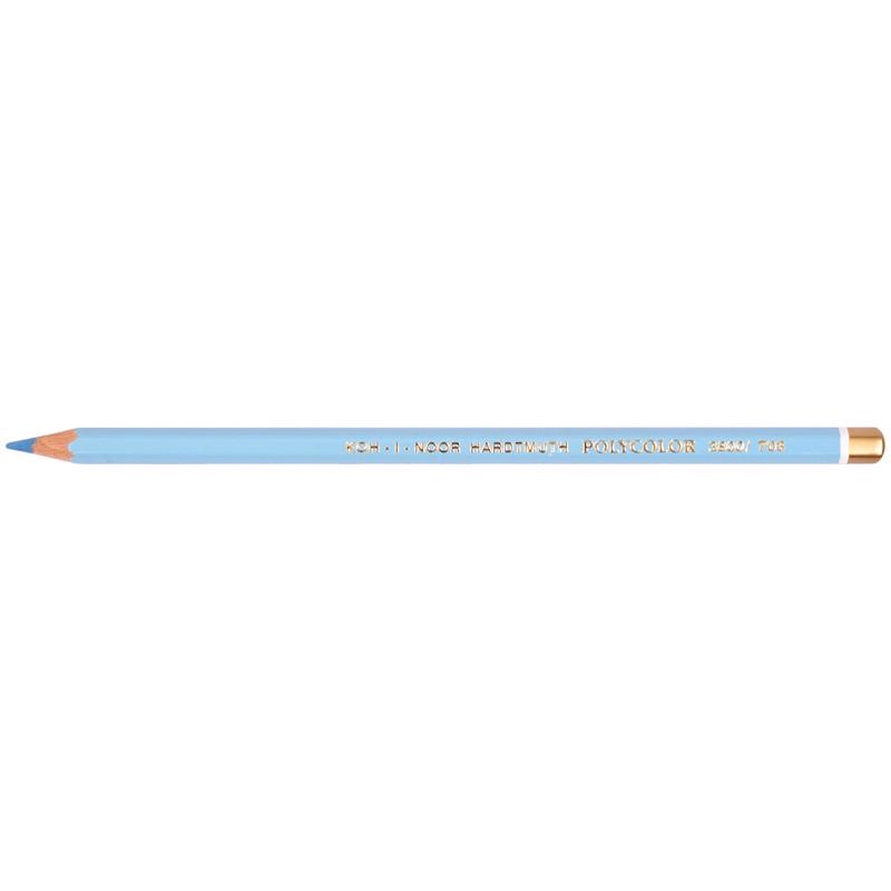 Карандаши художественные POLYCOLOR 12 шт. 3800/703 Dark cerulean blue (8593539339588)